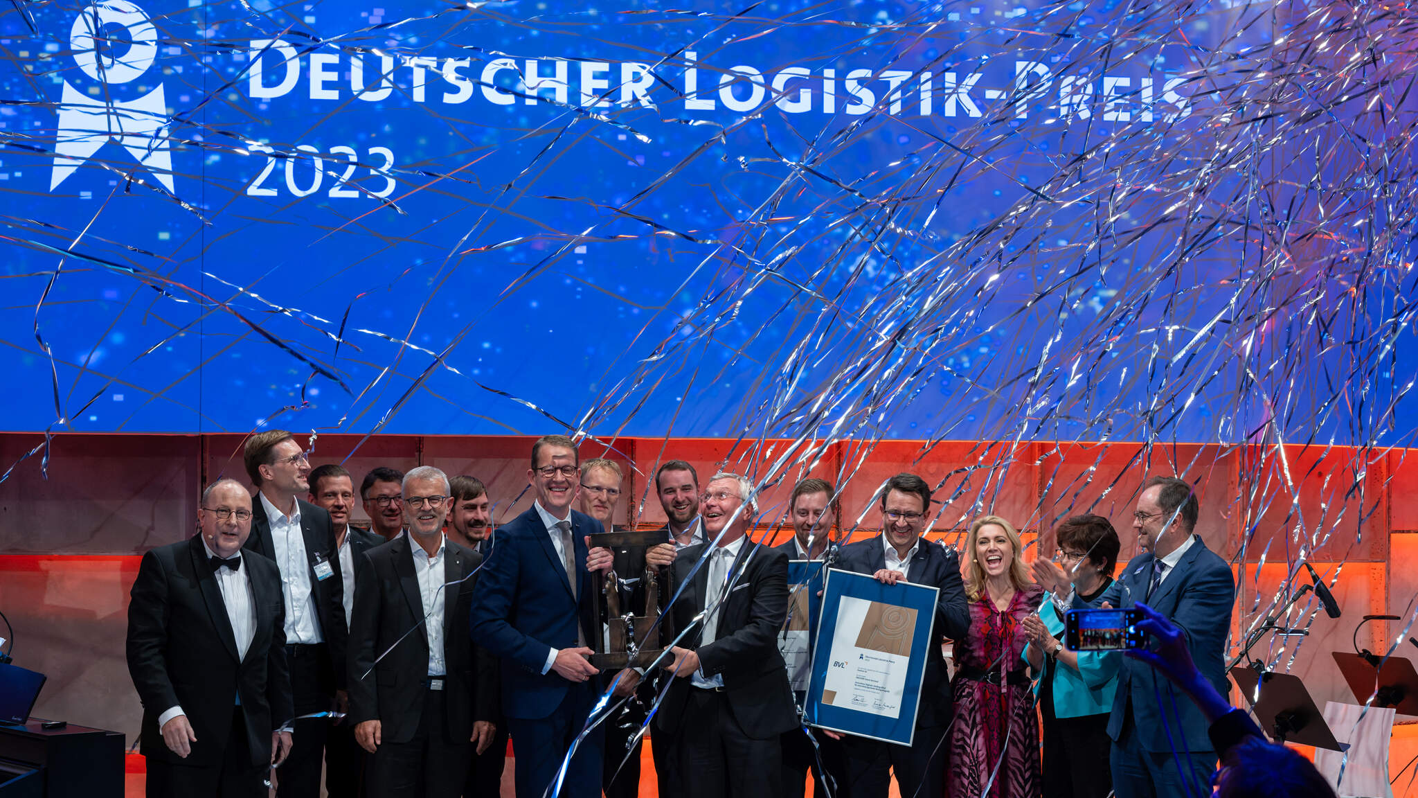 The digital twin innovation @ILO was awarded the German Logistics Award in 2023.