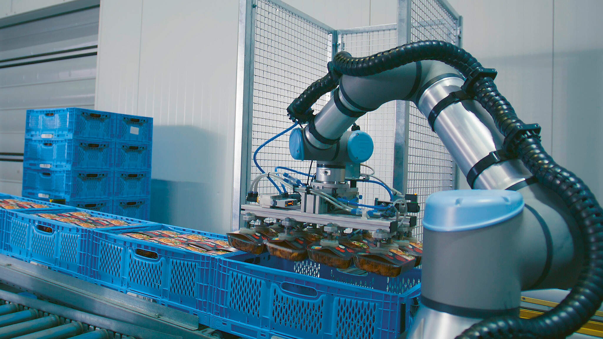 The cobots have a hand in providing value-added services.