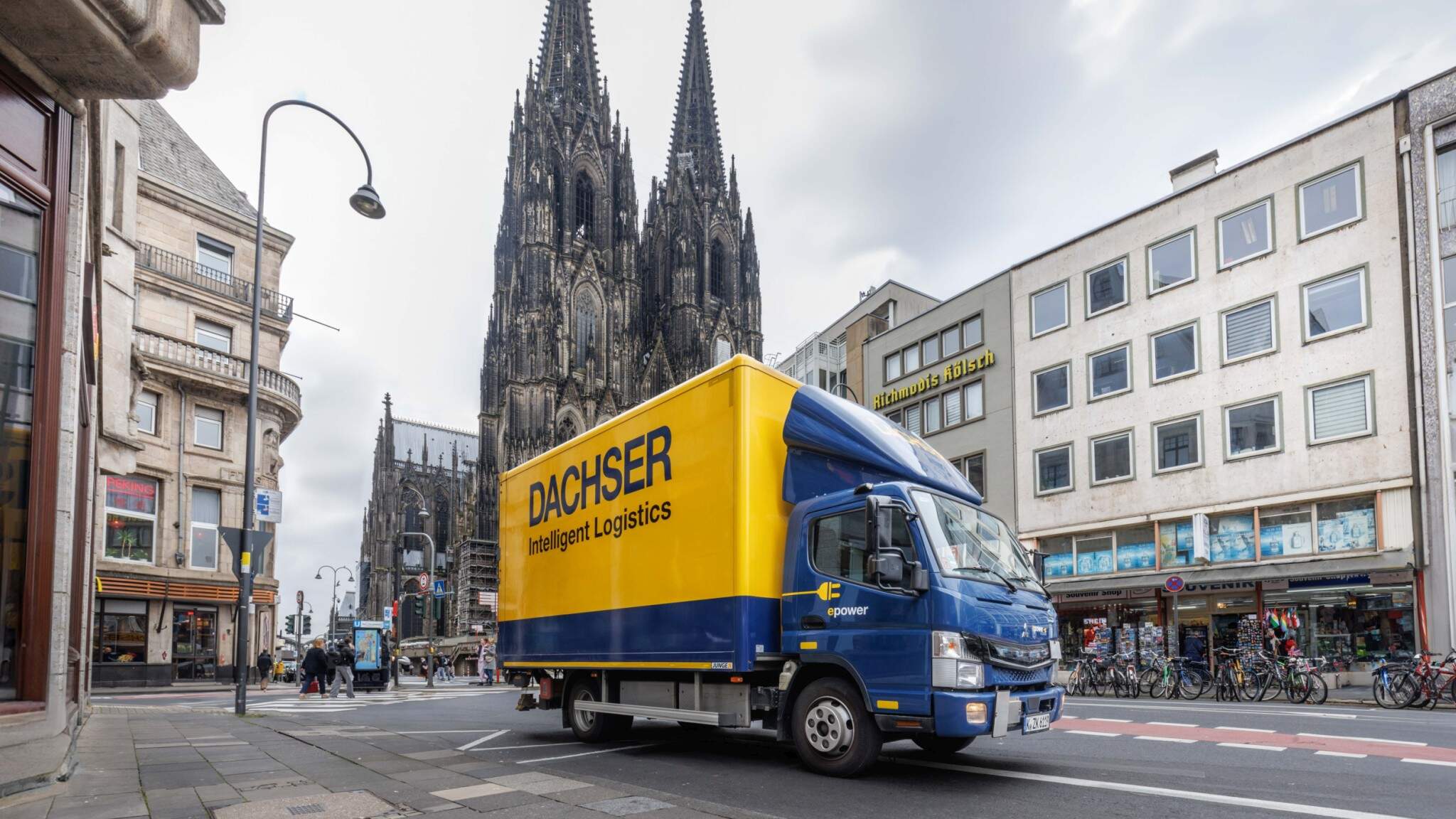 DACHSER serves eight post codes completely emission-free-